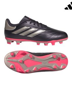 Adidas Football boots copa pure 2 club fxg j firm ground (Colour: Black/Silver, Size: 1)