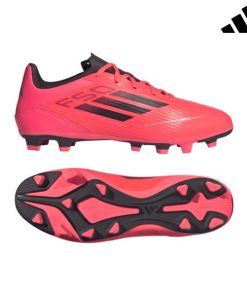Adidas Football boots f50 club fxg firm ground (Size: 4, Colour: Pink/Black)