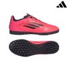 Adidas Football boots f50 club tf turf ground (Size: 6, Colour: Pink/Black)