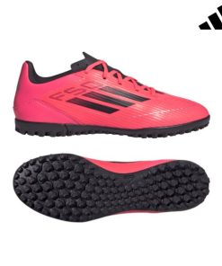 Adidas Football boots f50 club tf turf ground (Size: 6, Colour: Pink/Black)
