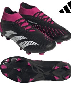 Adidas Football boots predator accuracy.2 fg firm ground (Size: 6, Colour: Black/White)