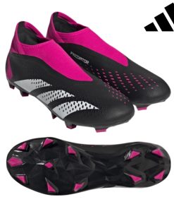 Adidas Football boots predator accuracy.3 ll fg firm ground (Size: 6, Colour: Black/White)