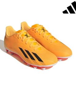 Adidas Football boots x speedportal.4 fxg firm ground (Size: 6, Colour: Black/Orange)