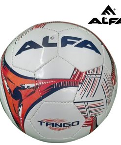 Alfa Football Tango Pvc 32 Pnl (Colour: White/Red/Navy, Size: #3)
