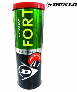 Dunlop Tennis balls fort all court high altitude red top (tin of 3)