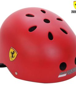 Ferrari Helmet Skating/Cycling (Colour: Red, Size: S)