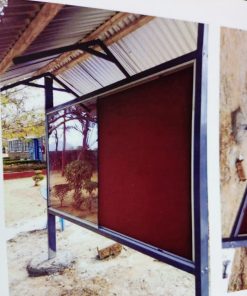 Free Standing Double-sided Notice Board 240cm x 120cm (8ft x 4ft)