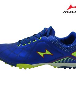 Health Football Boots Tt Moulded Snr (Colour: Royal/Flo Green, Size: 7)