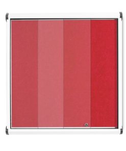Heavy Duty Indoor Lockable Notice Board 120cm x 90cm (4ft x 3ft)