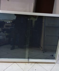 Indoor Lockable Notice Board 240cm x 120cm (8ft x 4ft)