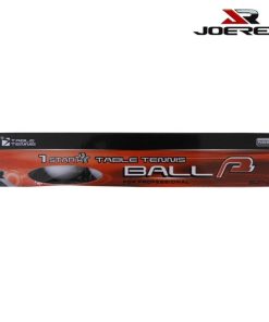 Joerex Table Tennis Ball 1* Wht/Orange 6Pcs (Colour: White)