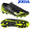 Joma Football boots gol firm ground (Size: 7, Colour: Black/Flo Green)