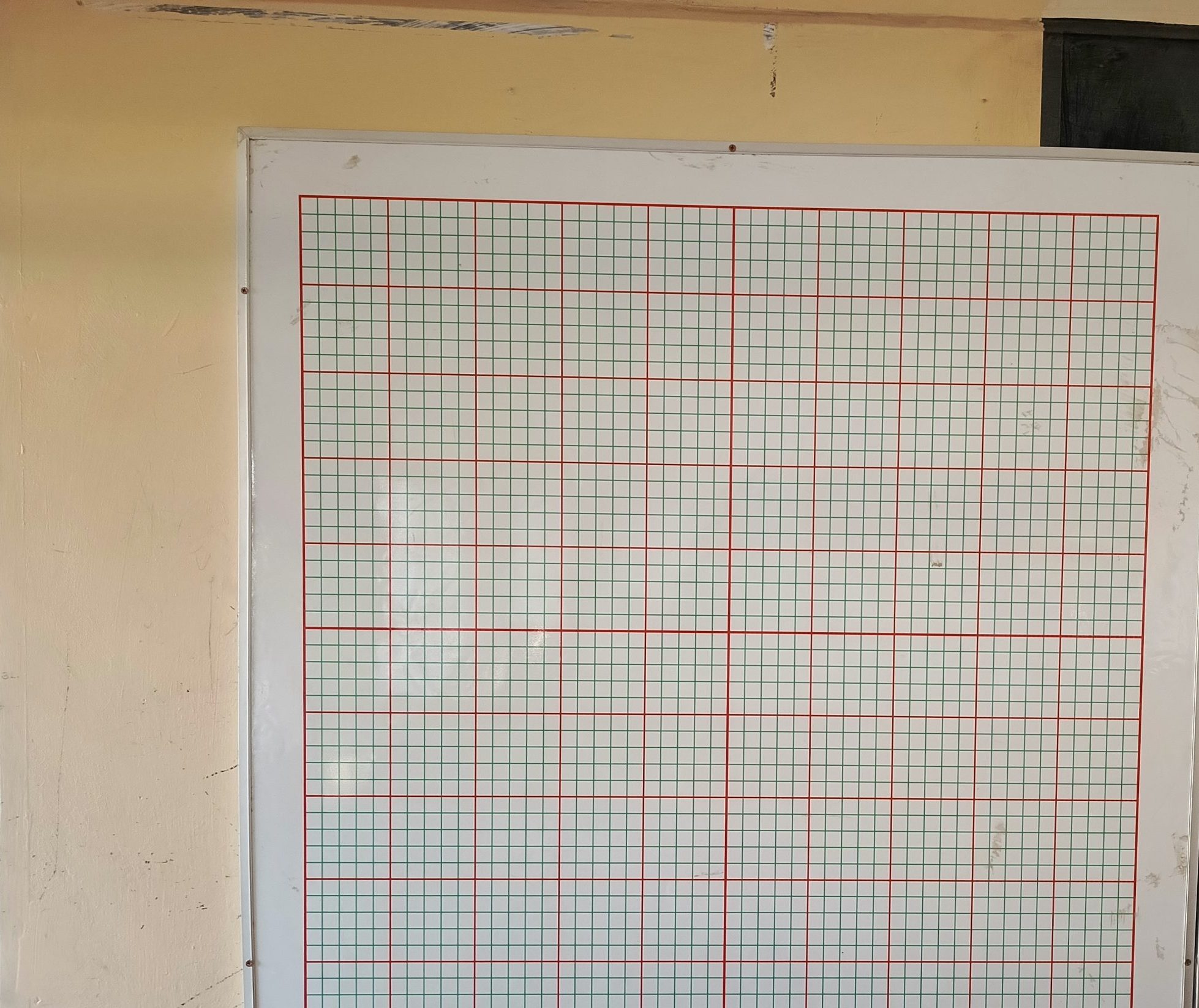Magnetic Grid Board 120cm x 120cm (4ft x 4ft)