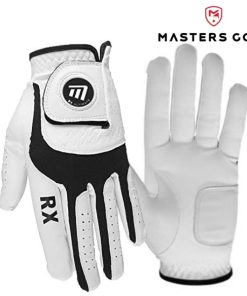 Masters golf Golf gloves left hand rx ultimate with b/marker (Colour: White/Black, Size: L)