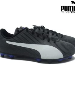 Puma Football Boots Fg Spirit Moulded Snr (Colour: Black/White, Size: 9)