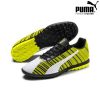 Puma Football Boots Tt One 5.4 Moulded Youth (Colour: White/Black, Size: 3)