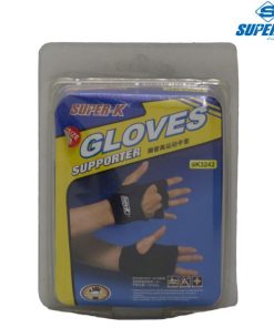 Super-K Gloves Supporter (Colour: Navy, Size: L)