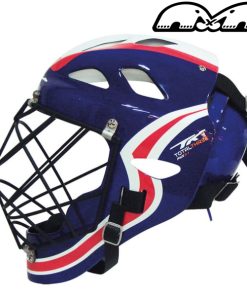 Tk Helmet total two 3.1 goalie hockey (Size: M_L, Colour: Royal/White/Red)