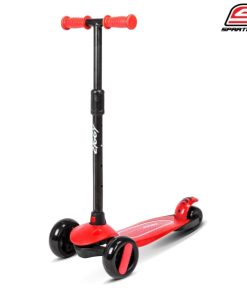 Ziggy Scooter 3 Wheels Tilt Led Flash (Colour: Red)